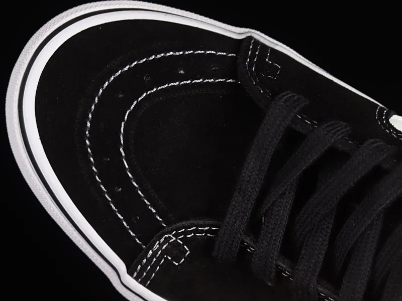 All categories Vans Vans series Vans Mid Vans China Vans SK8-Mid Vans black checkerboard Chinese casual sneakers VN0A347UFGD